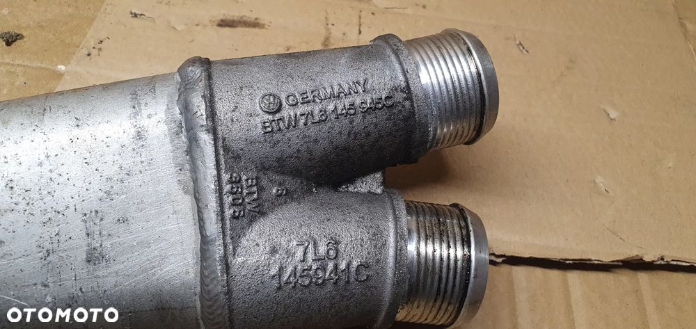 Przewód wąż rura intercoolera VW Touareg 3.0 TDI 7L6145832 7L6145941C - 7