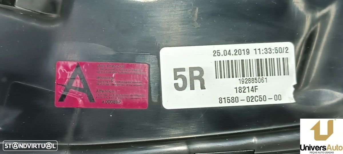 FAROLIM TRASEIRO DIREITO TOYOTA COROLLA (E21) HYBRID ACTIVE - 6
