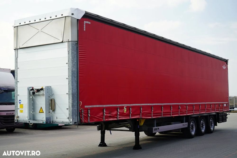 Schmitz Cargobull CORTINĂ / VARIOS / 385/55 R22.5 / PUNȚĂ CULISANTĂ / ACOPERIȘ CULISANT / SAF - 3
