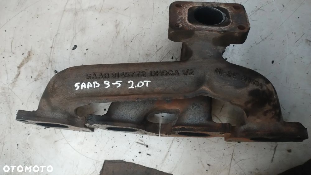 Saab 9-3  9-5  kolektor wydechowy  2,0TB 9145772 - 2