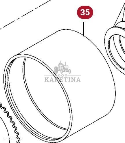 Valtra 8150 Skrzynia Biegów Obudowa CZĘŚCI V32616400 - 1