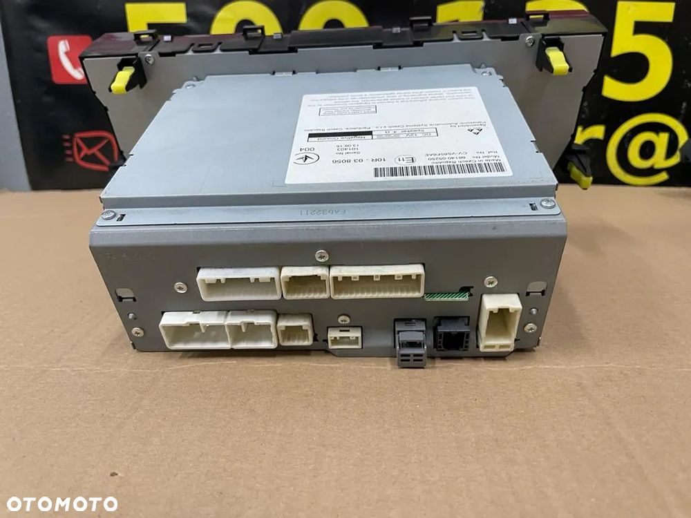 TOYOTA AVENSIS III T27 LIFT T29 2015- RADIO NAWIGACJA 86140-05250 - 2