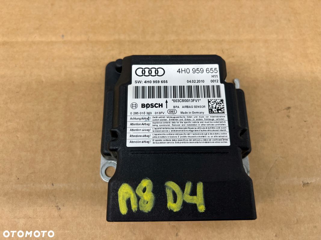 Audi A8 D4 sensor airbag 4H0959655 - 1