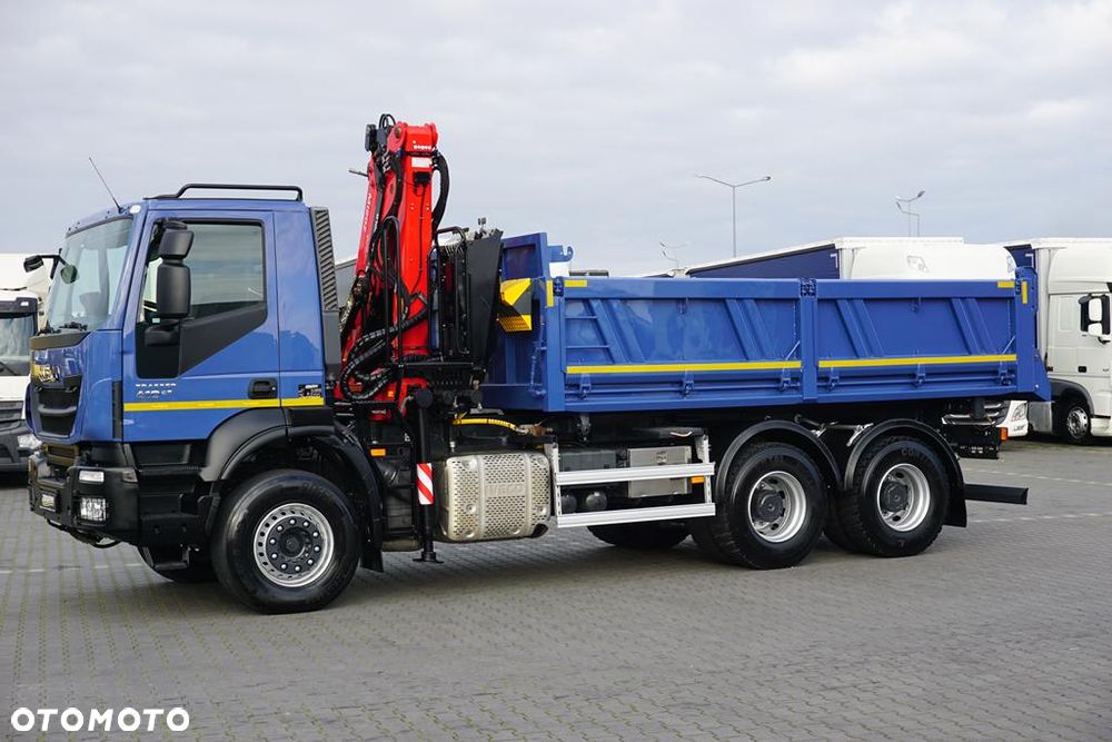 Iveco TRAKKER / 380T41 / E 6 / WYWROTKA + HDS / 6 X 4 / ROTATOR - 27