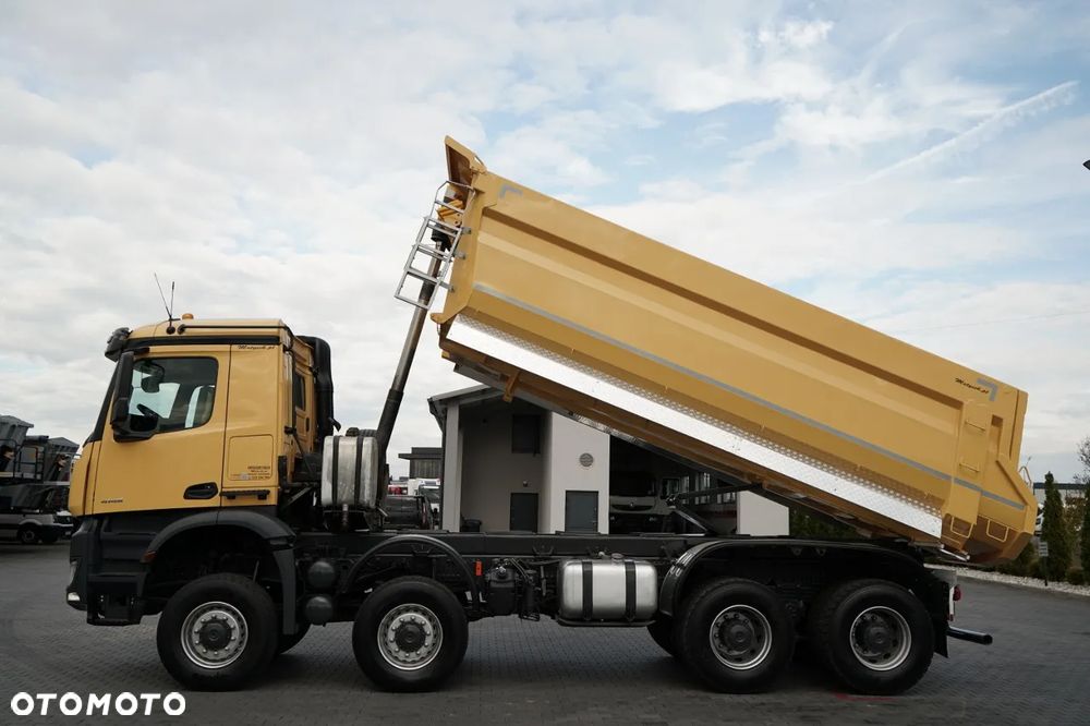Mercedes-Benz AROCS 4145 / 8x8 / WYWROTKA TYLNOZSYPOWA / KH KIPPER  / EURO 6 - 2