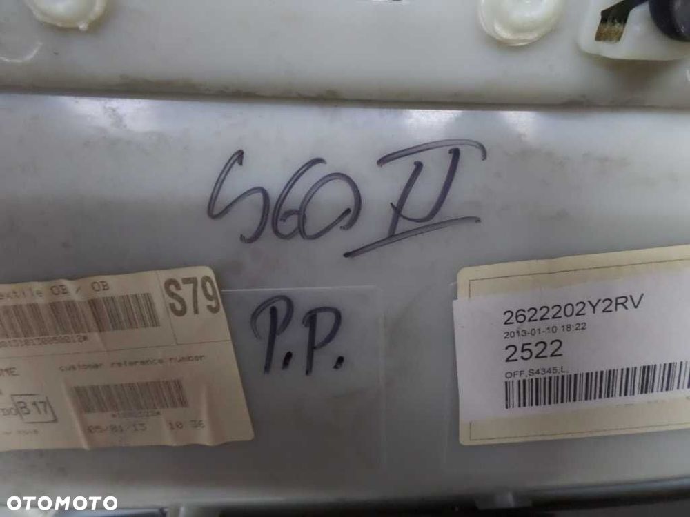 VOLVO S60 II 10-17 TAPICERKA BOCZEK DRZWI PRAWY PRZOD - 5
