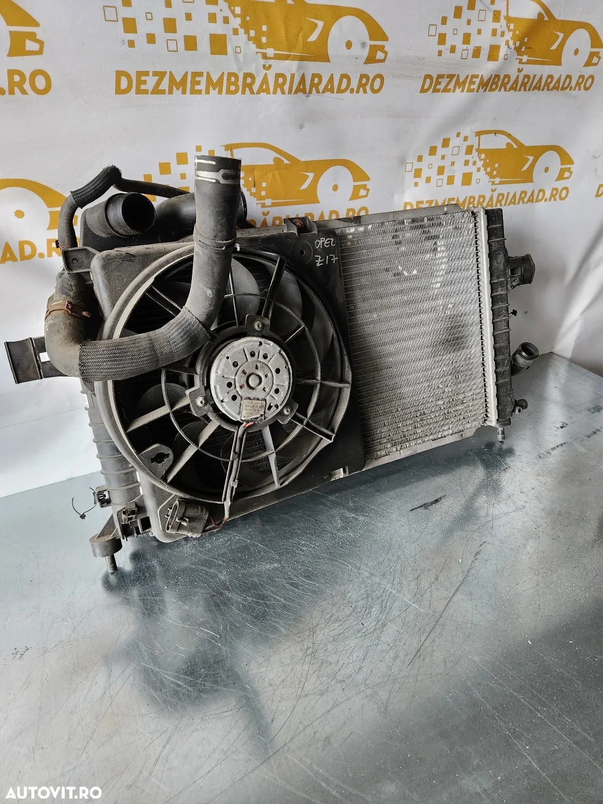 Radiator Racire Apa Antigel Termocupla Electroventilator Opel Astra H Zafira B 1.7 Cdti Cod  Cod - 2