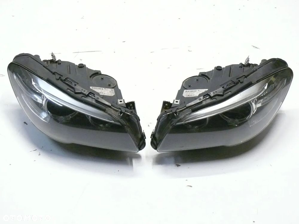 LAMPA PRZEDNIA PRAWA I LEWA BMW 5 F10 F11 LCI 2016 LIFT BIXENON NIE SKRĘTNY - 1