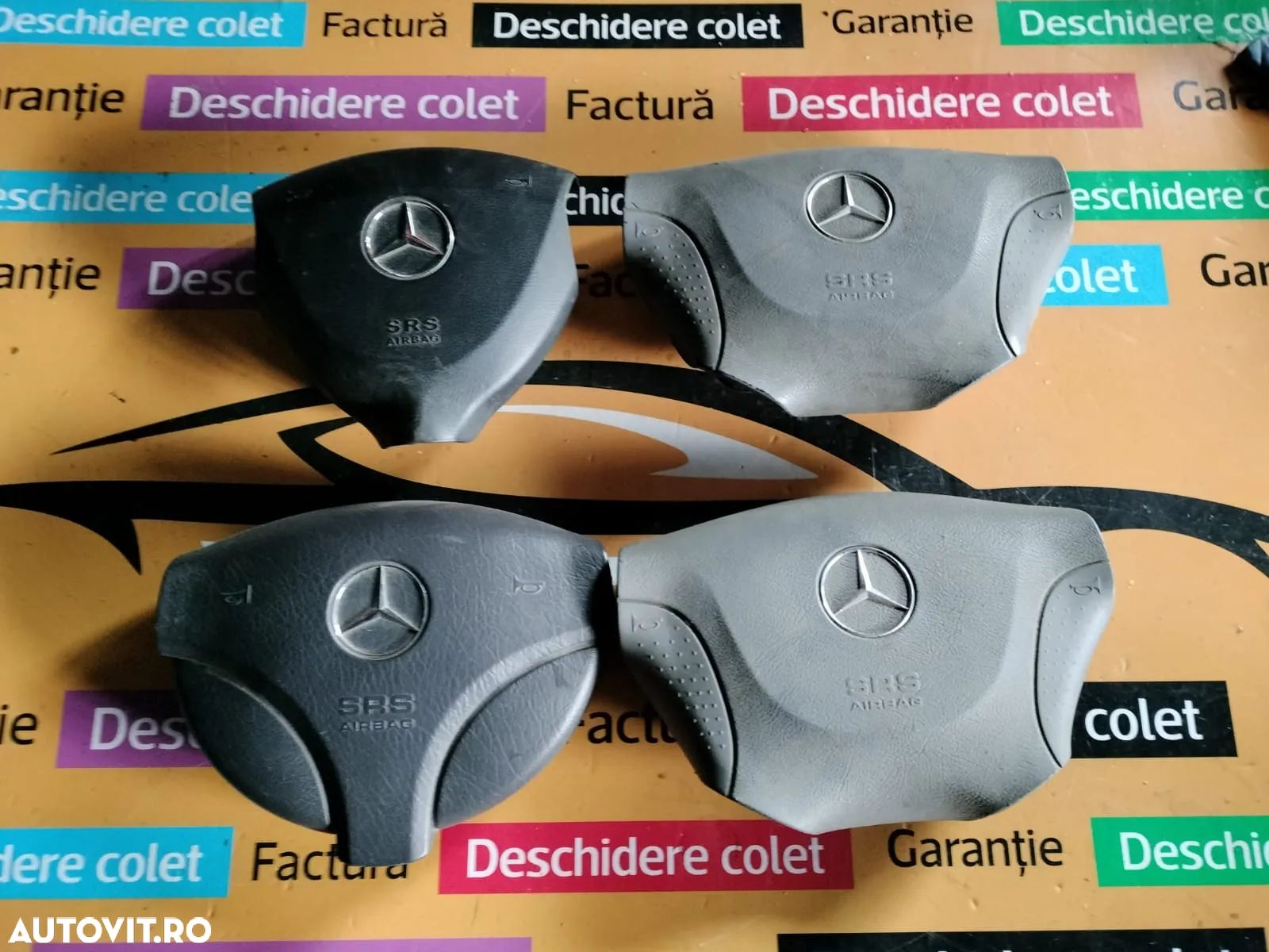 Airbag șofer volan Mercedes W169 W168 Vito - 1