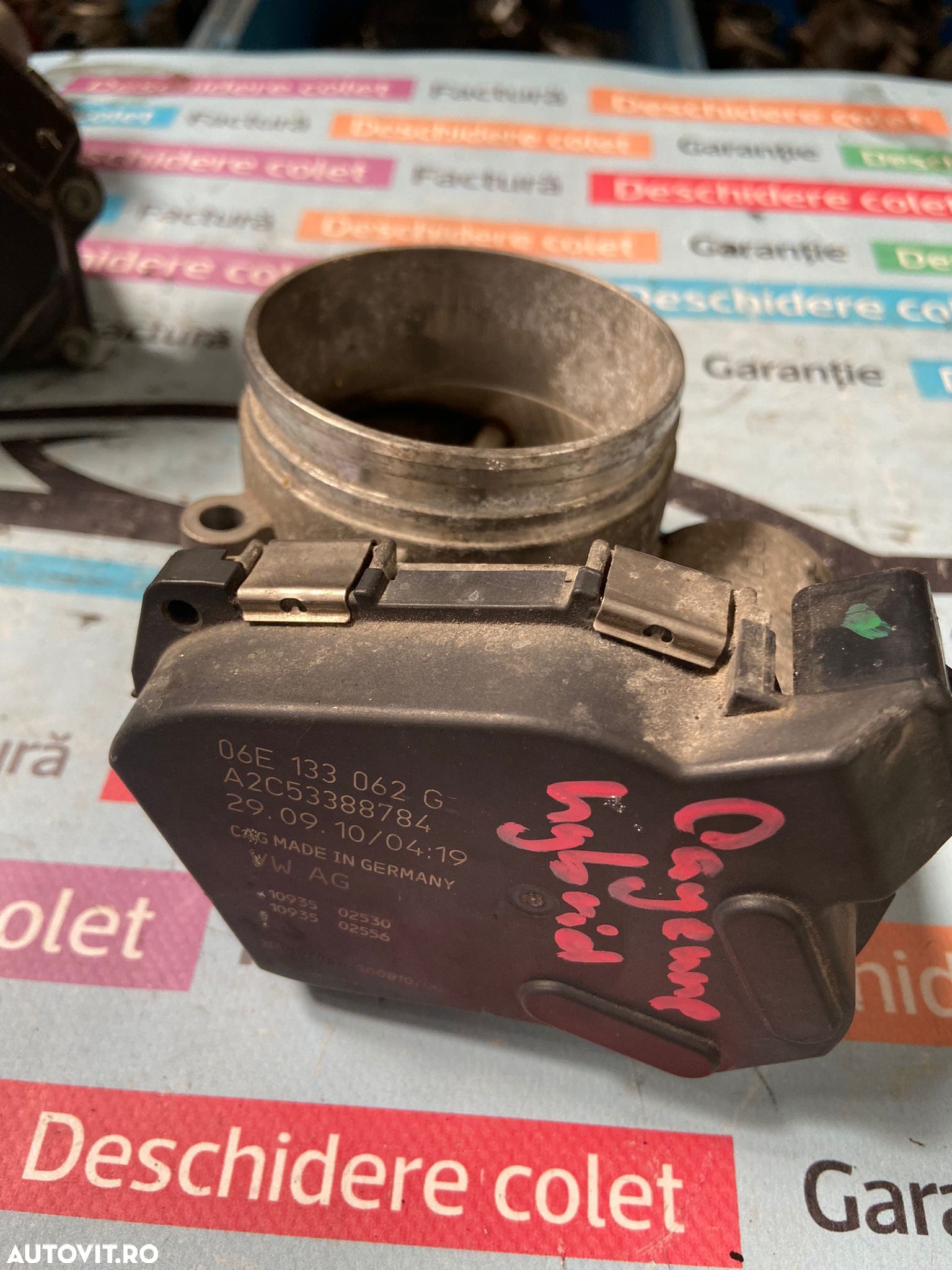 Clapeta acceleratie 06E133062 G Audi Porsche benzina 3.0 2010 2018 - 1