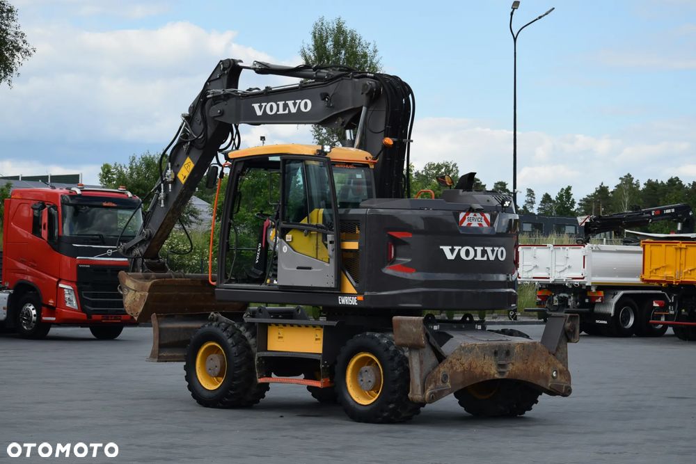 Volvo EWR150E / 6400 MTH / KOPARKA KOŁOWA / KABINA / KLIMATYTZACJA / SPYCH / STABILIZATORY / DODATKOWY OSPRZĘT / 3 ŁYŻKI / SPROWADZONA - 7