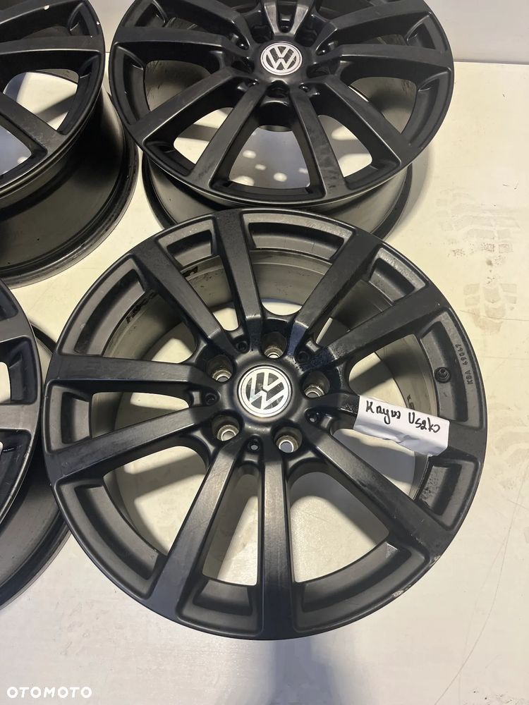2X FELGI VW AMAROK 5x120 Średnica: 18″ Szerokość: 8″ Odsadzenie ET: 50 RC25-808  Schwarz Klar Matt - 5