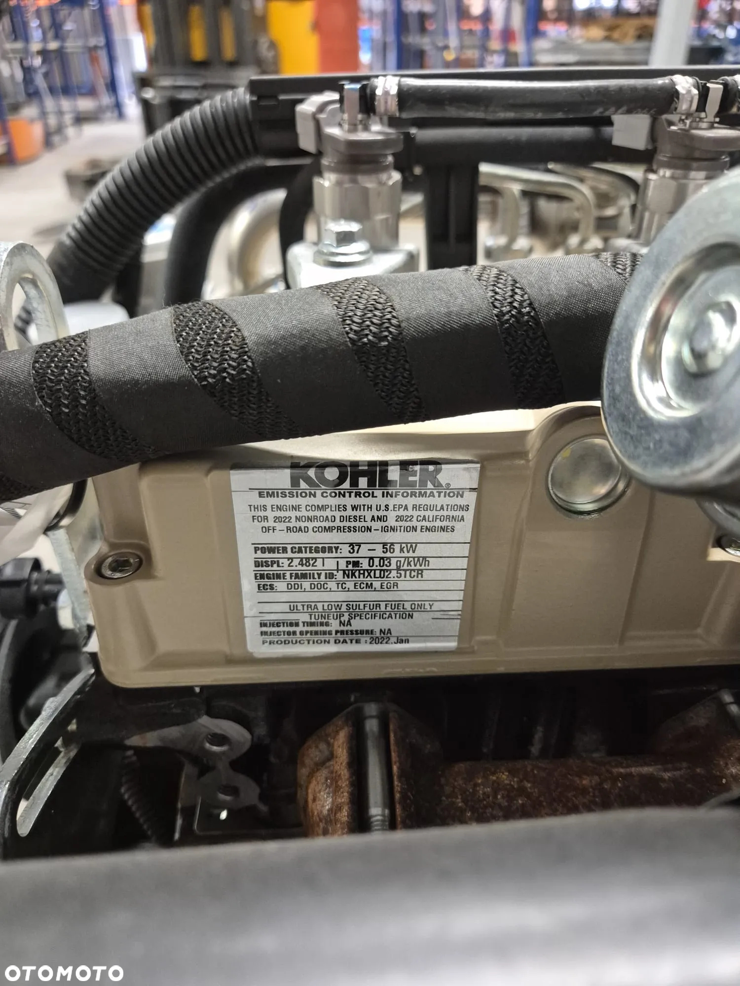 Silnik Kohler JCB diesel ładowarki 409 ,TM220 401/D6057 ORG - 5