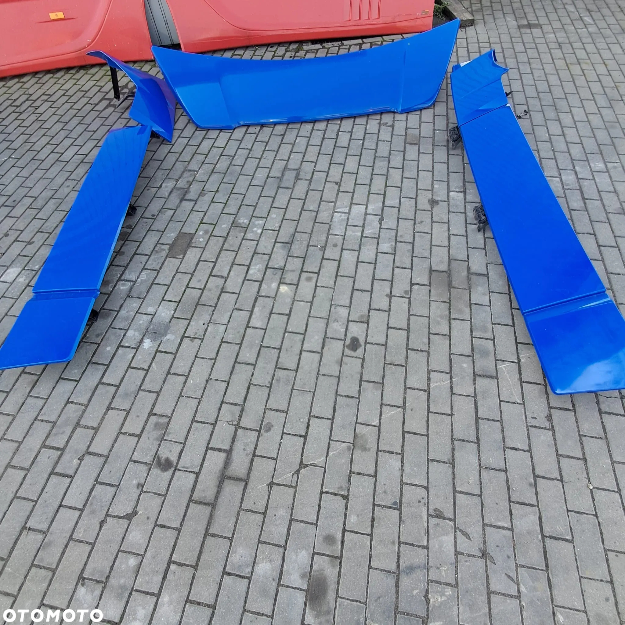 Spoiler owiewka dachowa komplet spoilerów Mercedes Actros mp4 stream space - 2