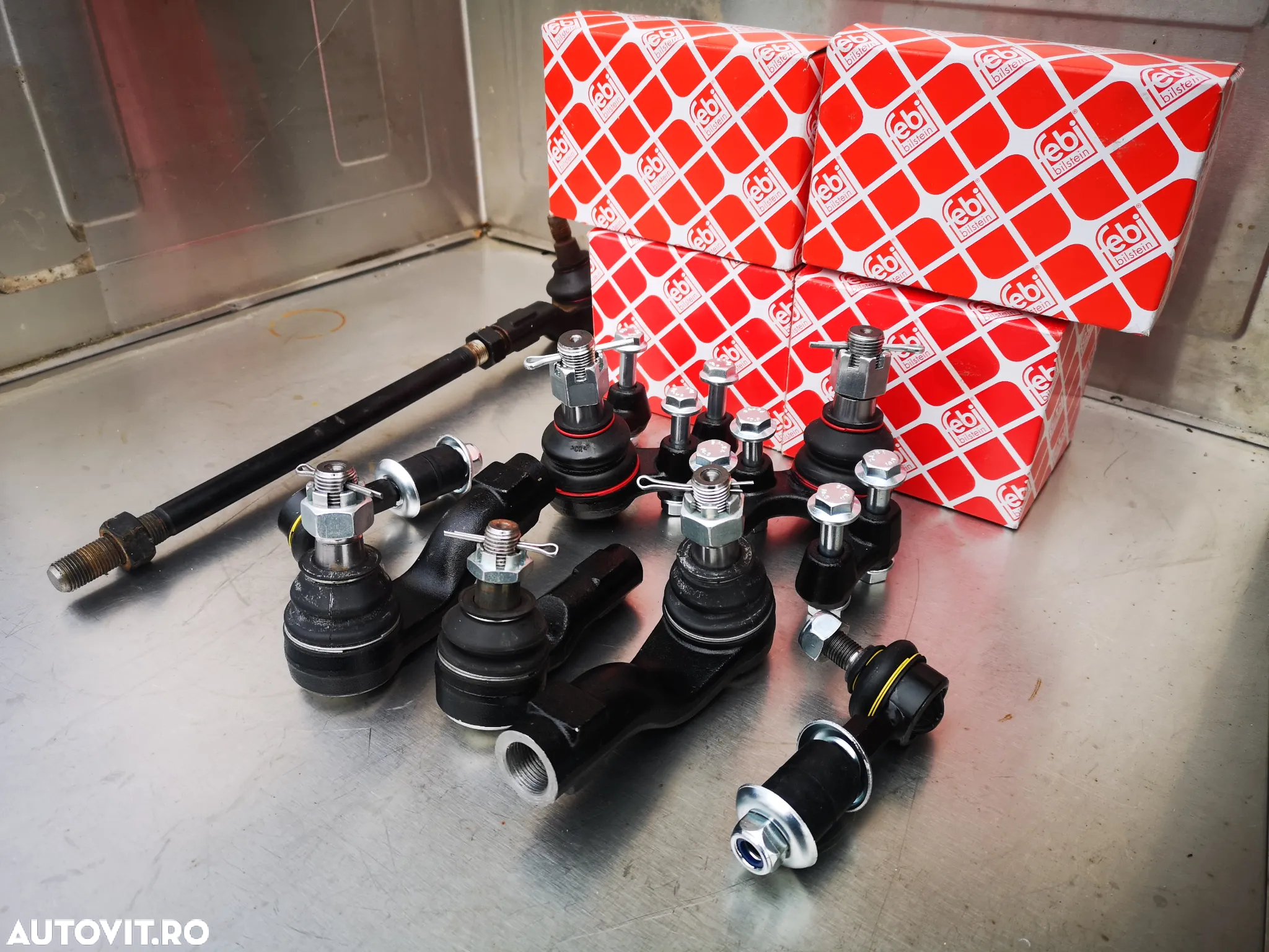 NISSAN CABSTAR 2004-2006 SISTEM CU BRATE BASCULE DIRECTIE SUSPENSIE CAP BARA LEVIER DIRECTIE CREMALIERA PIVOT BIELETA BUCSE TRAPEZA ANTIRULIU - 36