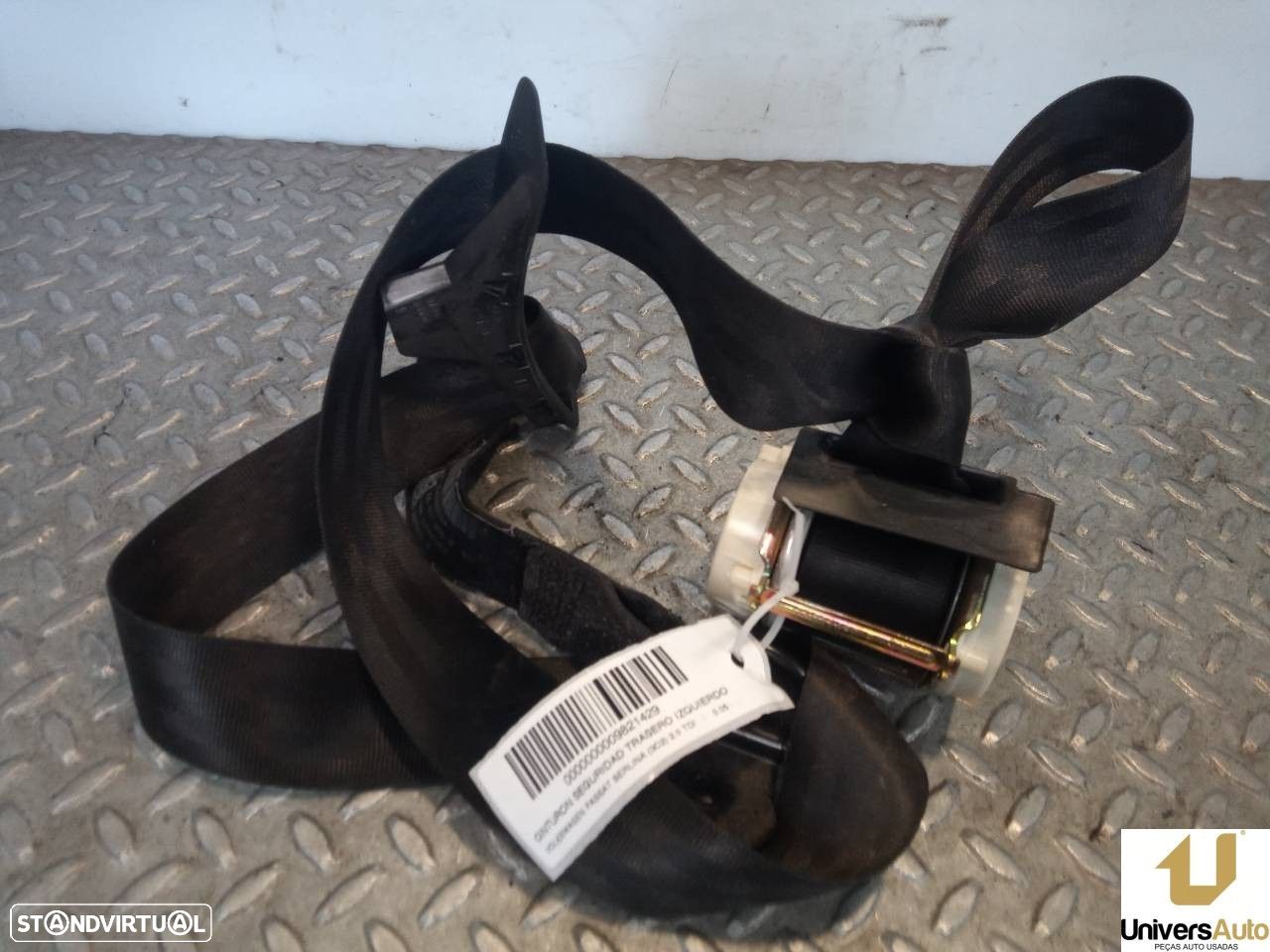 CINTO DE SEGURANÇA TRASEIRO ESQUERDO VOLKSWAGEN PASSAT 2.0 TDI 16V 140CV 1968CC - 1