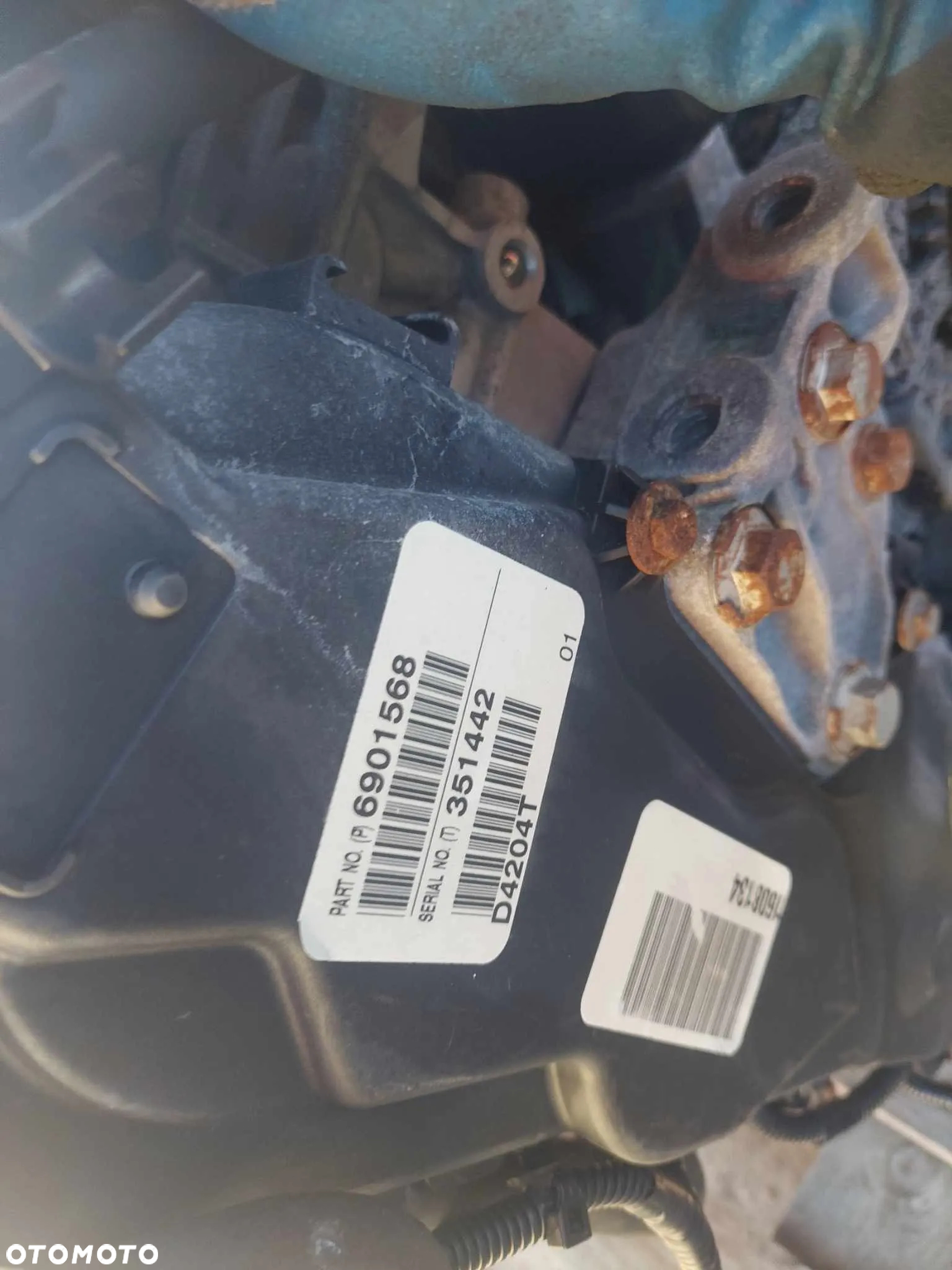SILNIK SŁUPEK VOLVO S40 D4204T 2.0 HDI - 5