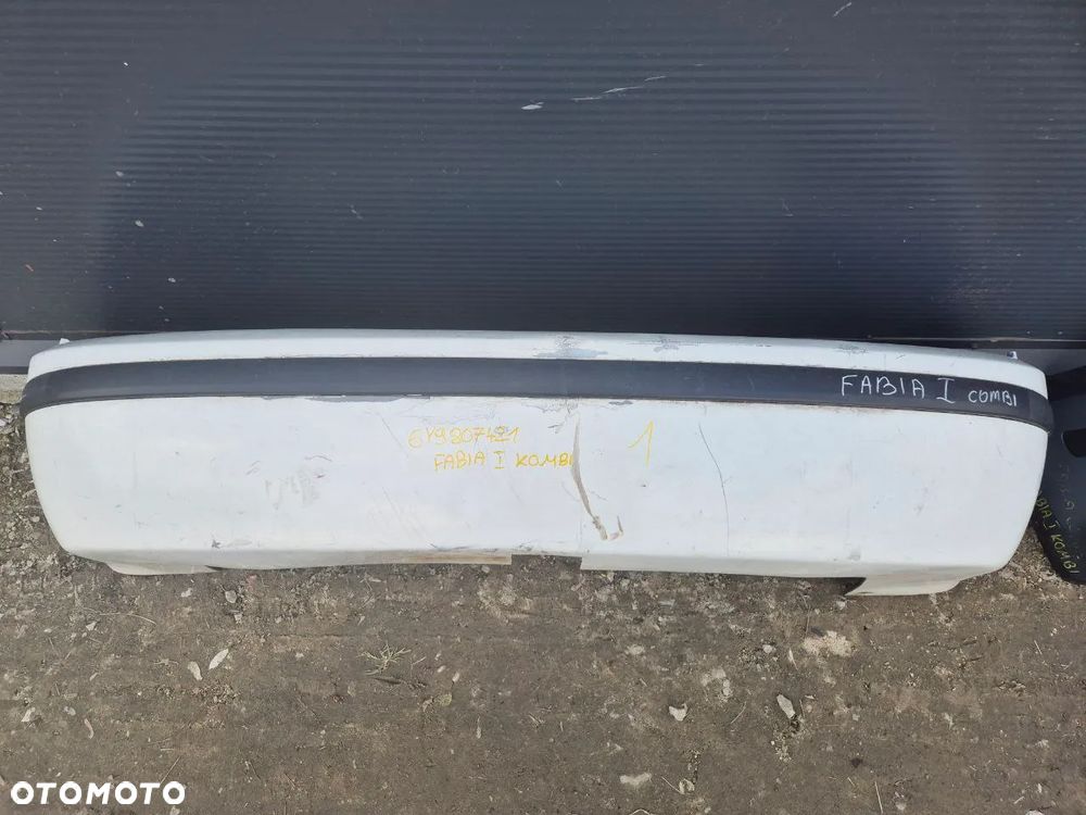 SKODA FABIA I ZDERZAK TYŁ (dostępne 2 zderzaki) - 2
