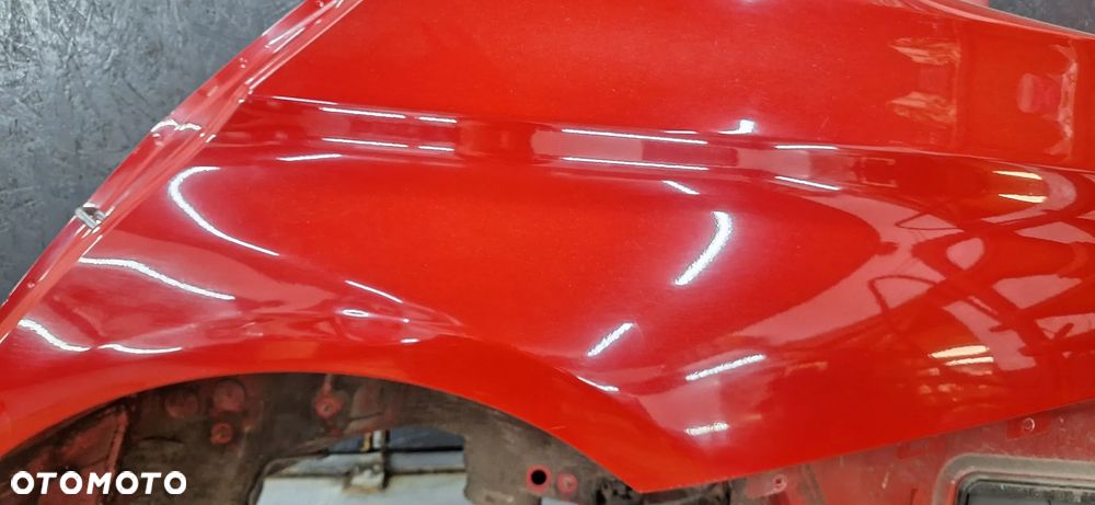 BMW 3 F30 ĆWIARTKA LEWA TYLNA A75 MELBOURNE RED CZERWONA ĆWIARA BŁOTNIK LEWY TYŁ SŁUPEK POSZYCIE - 4