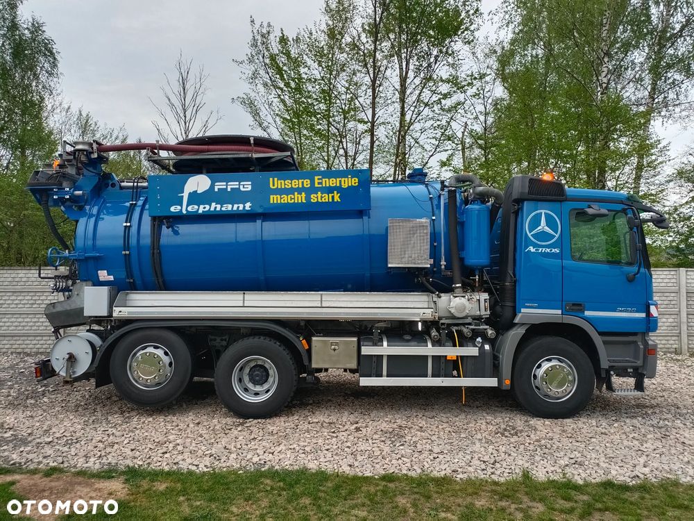 Mercedes-Benz ACTROS 2536 6x2* ASENIZACYJNY* 13000L* FFG elephant* Specjalny do ŚCIEKÓW I OSADÓW*  WYJĄTKOWO ZADBANY* z NIEMIEC - 10