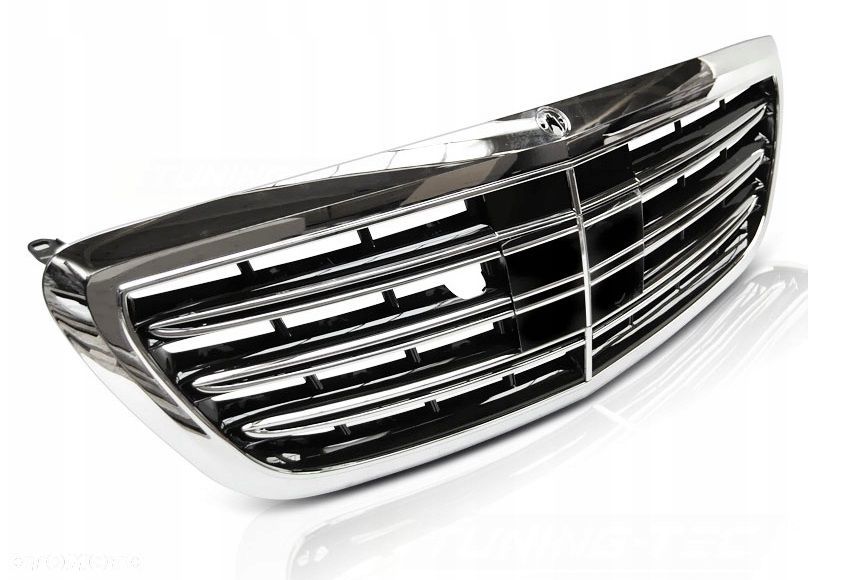 Atrapa Grill Kratka Tuning Avantgarde Amg Chrom Mercedes S-klasa w 222 2013 - 2