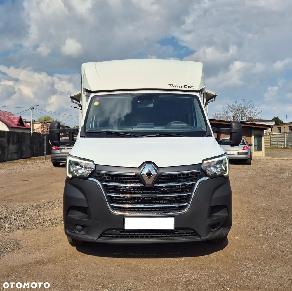 Renault MASTER 10EP PLANDEKA ZBROJONA SPOJTRAK TWINCAB 2.3 165KM SERWIS ASO BEZWYPADKOWY ZADBANY 2023 REGULACJA WYSOKOŚCI PODUSZKI FV23% WEBASTO BEZ WKŁADU FINANSOWEGO - 4