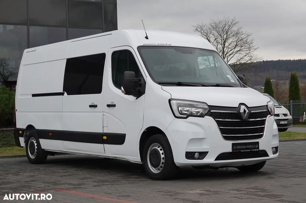Renault MASTER / CAROSERIE ROATĂ / FUGO / CABINĂ MIXĂ 7 LOCURI / CAROSERIE / DEALER POLONESC / UNIC PROPRIETAR - 2