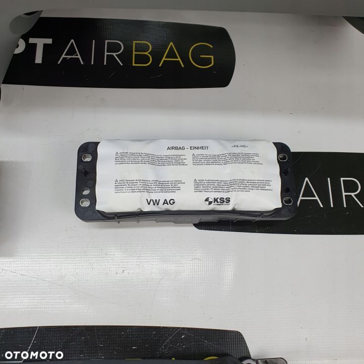SKODA OCTAVIA III 3 5E0 LIFT DESKA ROZDZIELCZA KONSOLA KOKPIT PULPIT PODUSZKI AIRBAG AIR BAG PASY KIT SET - 8