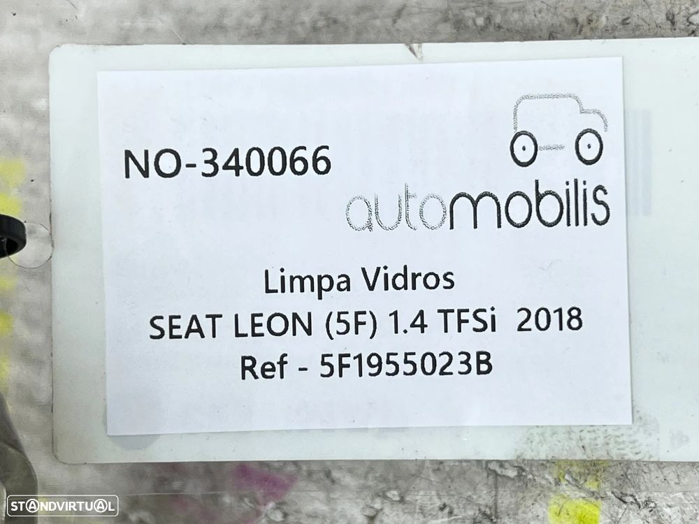 Limpa Vidros SEAT LEON (5F) 1.4 TFSi Ref. 5F1955119A - NO. 340066 - 3
