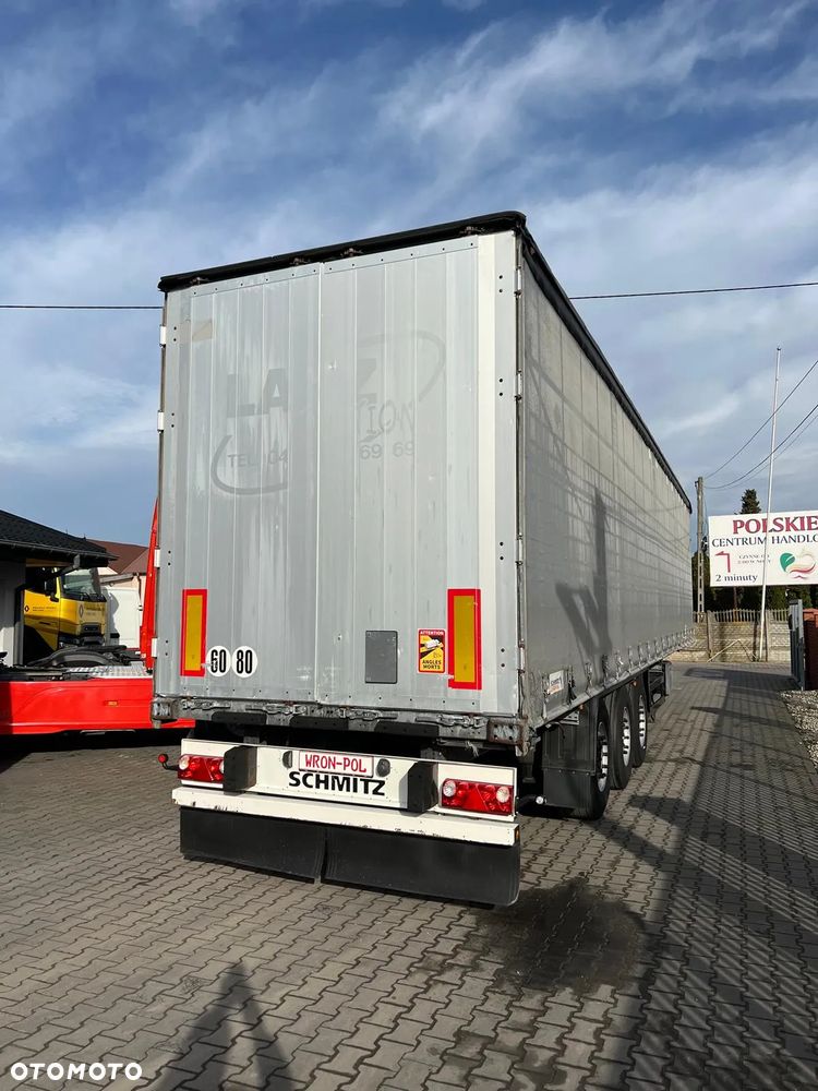 Schmitz Cargobull 2011 firanka plandeka rama ocynk mało używana bogato wyposażona wron-pol - 5