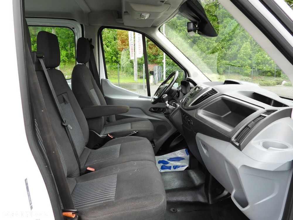 Ford TRANSIT WYWROTKA PODWÓJNA KABINA DOKA 6 MIEJSC TEMPOMAT KLIMATYZACJA BLIŹNIACZE KOŁA  170KM - 37