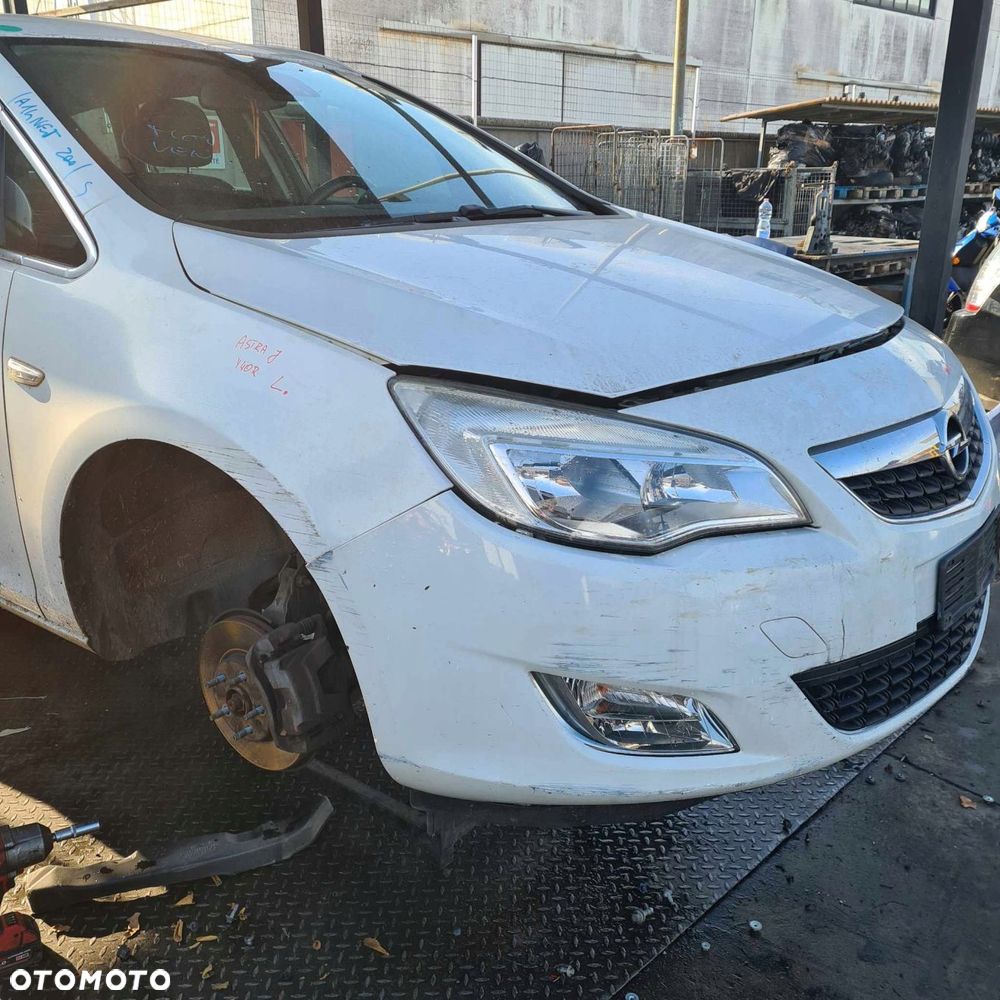 opel astra iv j kompletny przód maska pas błotnik nadkole y40r - 7