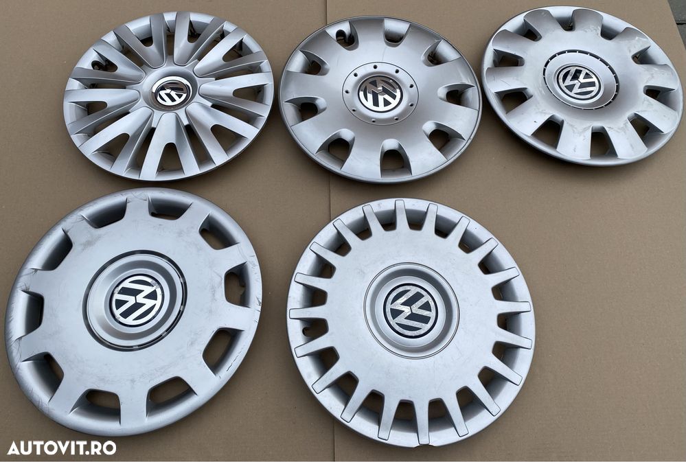 CapaceRoti/CapaceJante 15"VwPassat/Golf4/5/6,Touran/Sharan/Caddy/Jetta - 1