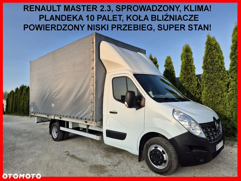 Renault Master 2.3 Plandeka 10 palet Bliźniaki - 2