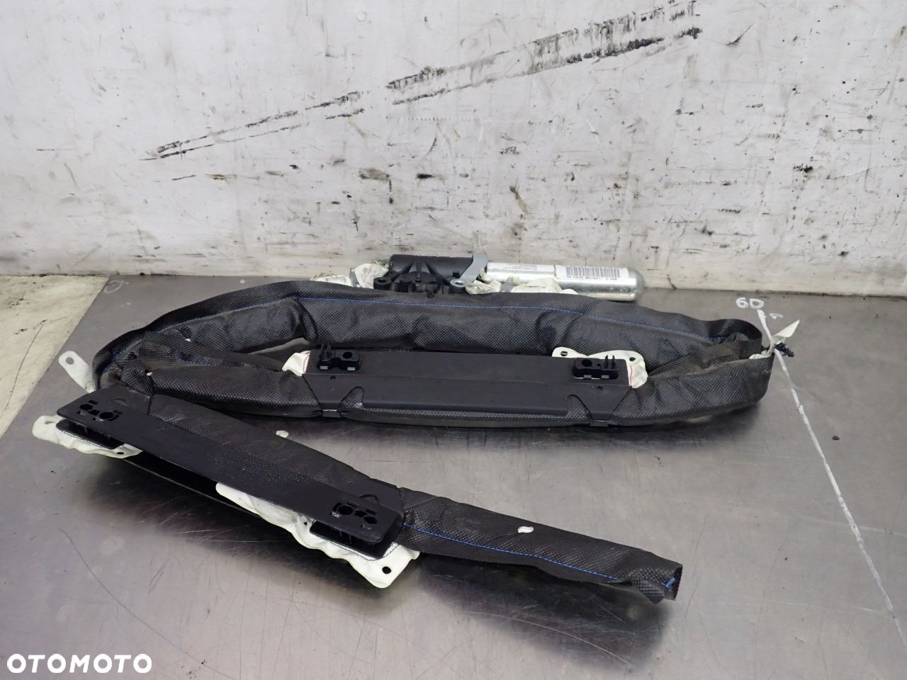 KURTYNA POWIETRZNA LEWA KIEROWCY PEUGEOT 1007 1.6 9655837980 - 1