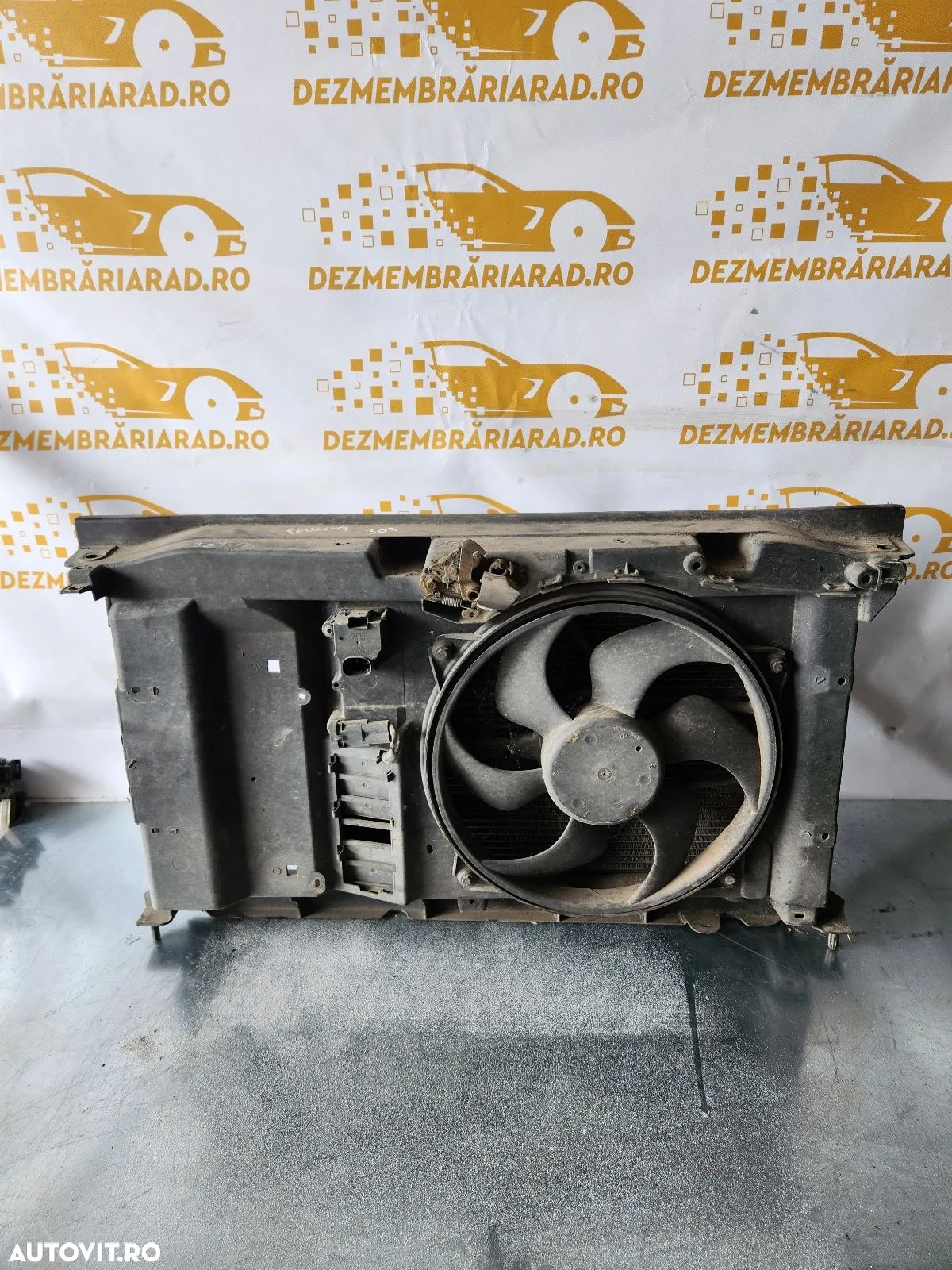Trager Calandru Fata Radiator Apa Clima Termocupla Peugeot 307 Benzina - 1