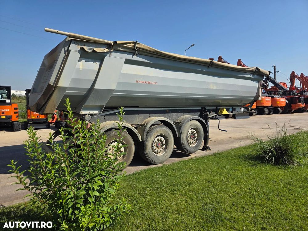 Schwarzmuller SK KAK10, 2022, 28mc, axe SAF, picioare sprijin, prelata, scena vizitare, axa LIFTABILA, anv 80% ok, HARDOX, STARE BUNA, posibilitate leasing-PROMOTIE 23.900 EUR+Tva - 16