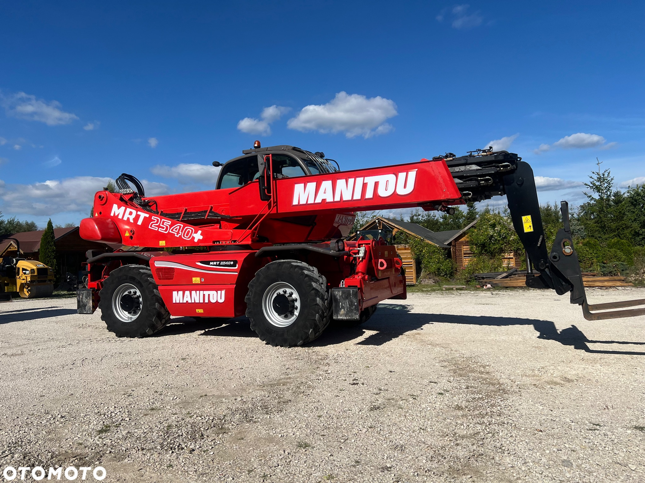 Manitou MANITOU ŁADOWARKA ROTO  widły  Manitou MRT 2540 Privilege Plus PILOT obrotowa 360 dodatkowa hydraulika  2150 2540 1840 2550 wys 24,6m zasięg 17.5 tony silnik MERCEDES opony Michelin 110kw ks.serw 2015r 1 wł manitka roto ładowarka obrotowa - 2