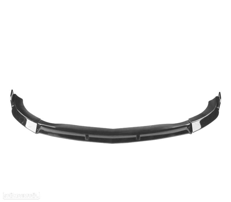 SPOILER LIP FRONTAL MERCEDES CLA W117 AMG 14-18 LOOK BRABUS PRETO BRILHANTE - 6