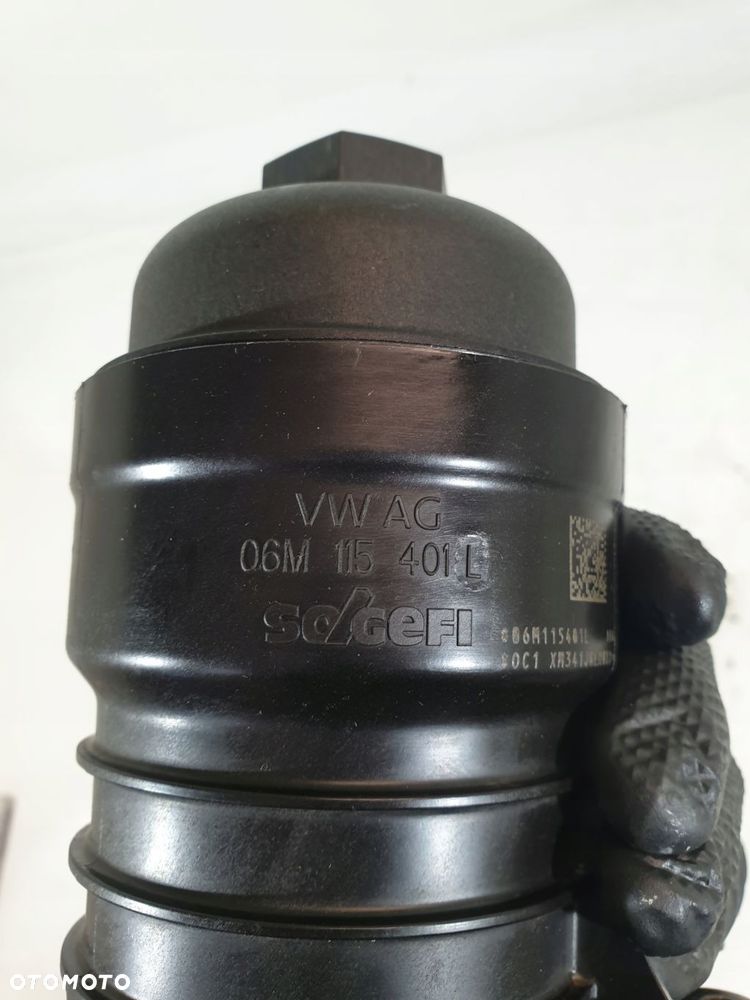 obudowa filtra oleju 06m115401l porsche audi rs6 rs7 bentley 4.0 tfsi djp - 7