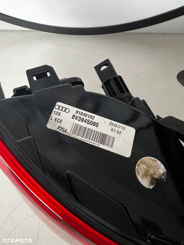 AUDI A3 8V3 2012-2016 LAMPA LAMPY TYŁ TYLNE KOMPLET 8V3945095 8V3945096 8V3945094 8V345093 JAK NOWE - 3