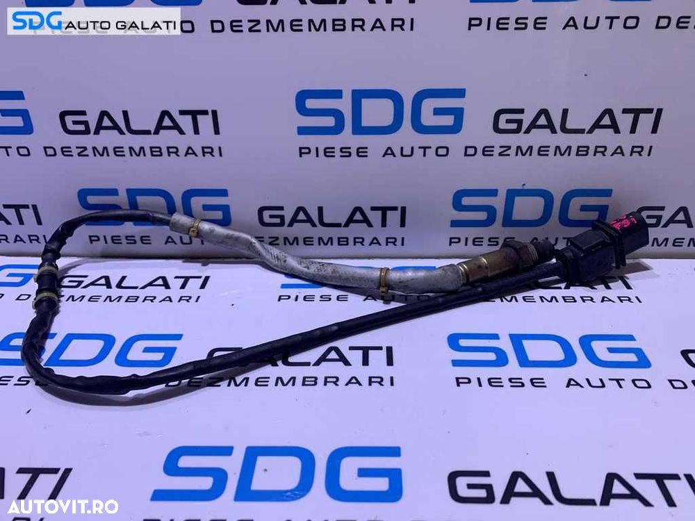 Senzor Sonda Lambda Galerie Evacuare cu 6 Pini Fire la Mufa Skoda Octavia 2 2.0 FSI BVX BLX 2004 - 2008 Cod 06F906262H 0258017010 [B0074] - 1