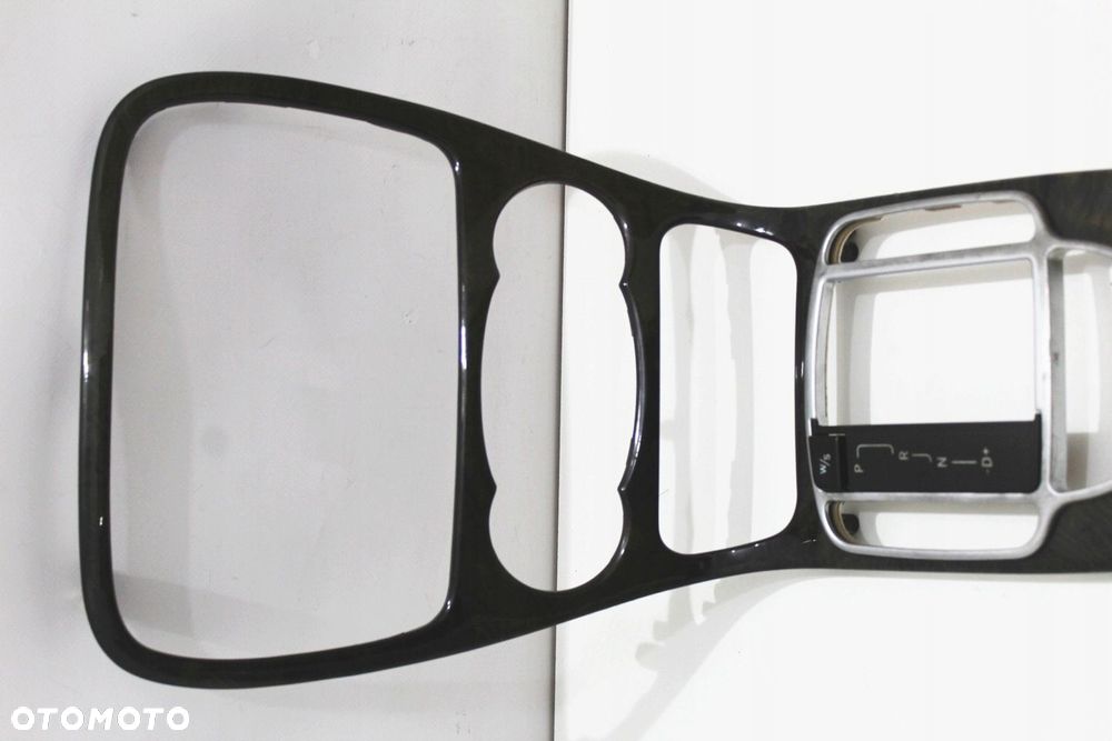Ramka środkowa konsoli panel dekor drewno Mercedes SL R230 W230 SL500 SL350 - 7