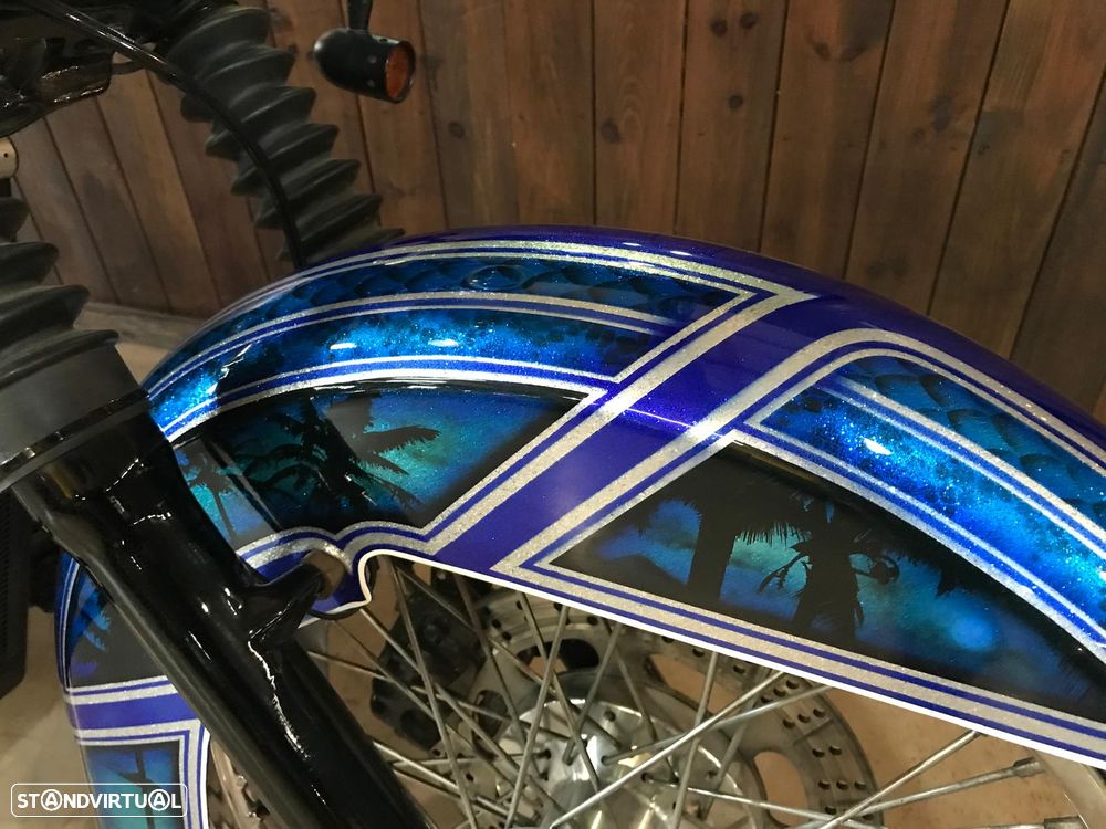 Honda Shadow VT 600 Chicano Style - 9