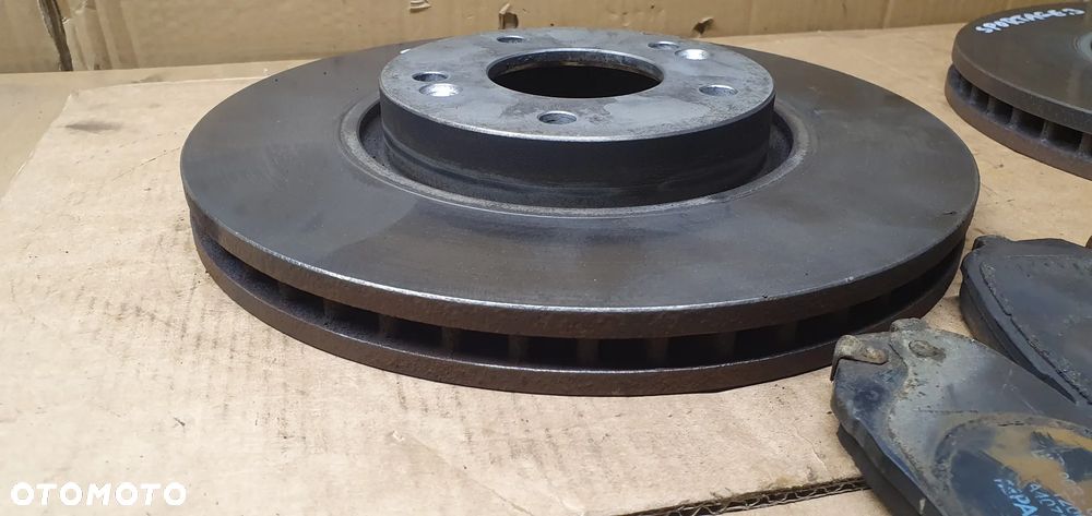 Tarcze hamulcowe przód przednie klocki 300mm Kia Sportage III 2.0 CRDI - 6