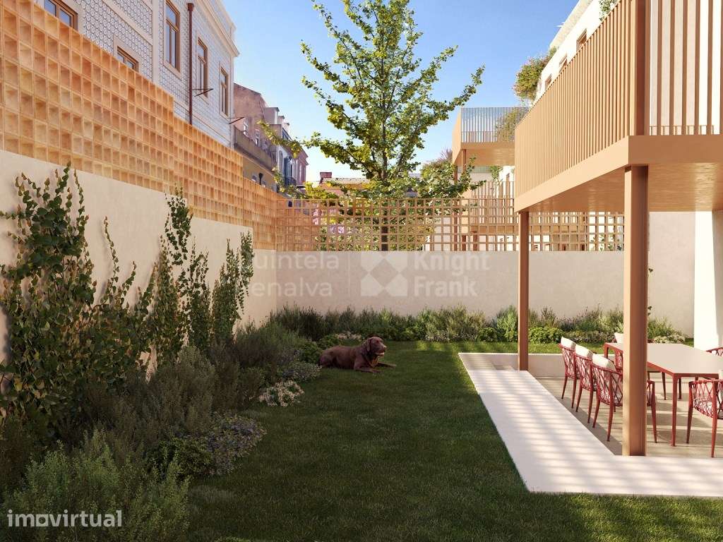Apartamento T2 com jardim e piscina comum na Graça, Lisboa - Grande imagem: 2/27
