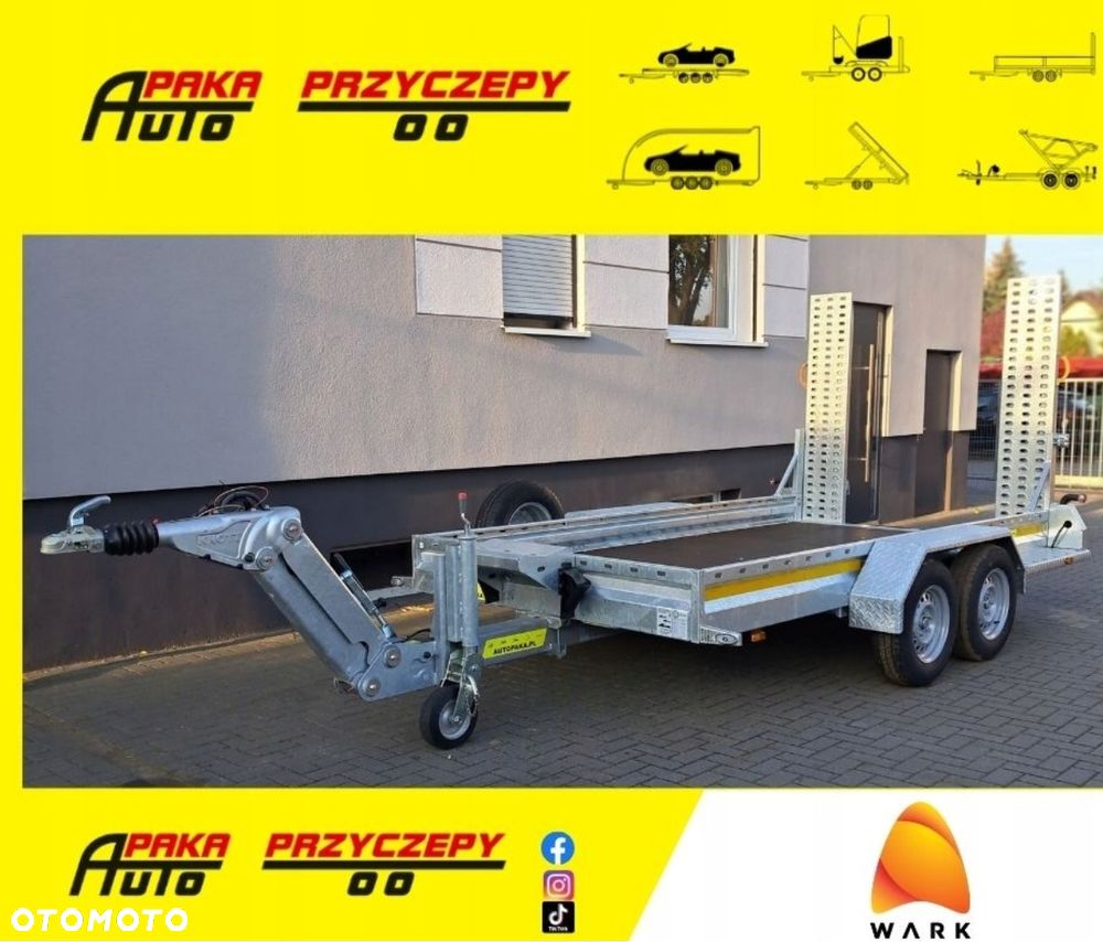 Wark KOP 35/37 Przyczepa Podkoparkowa z regulowanym dyszlem, DMC 3500 KG