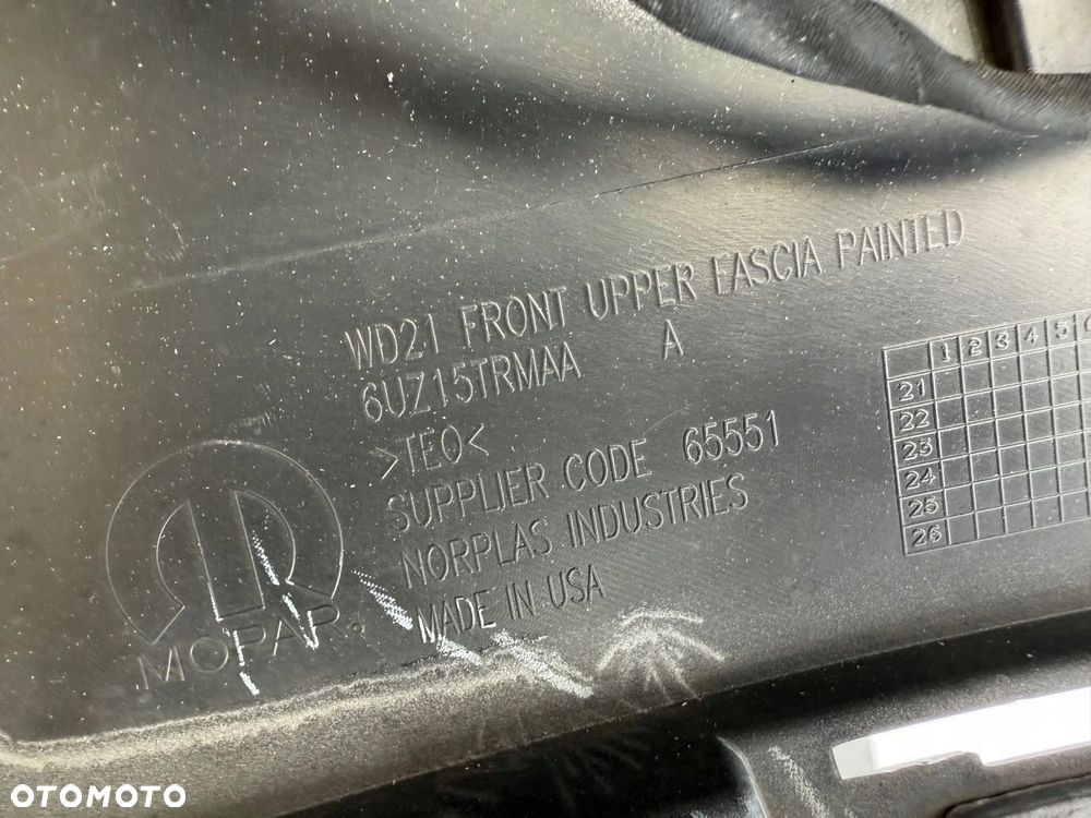 ZDERZAK PRZEDNI Dodge Durango 2021- ORYGINAŁ KOMPLETNY DEMONTAŻ - 13