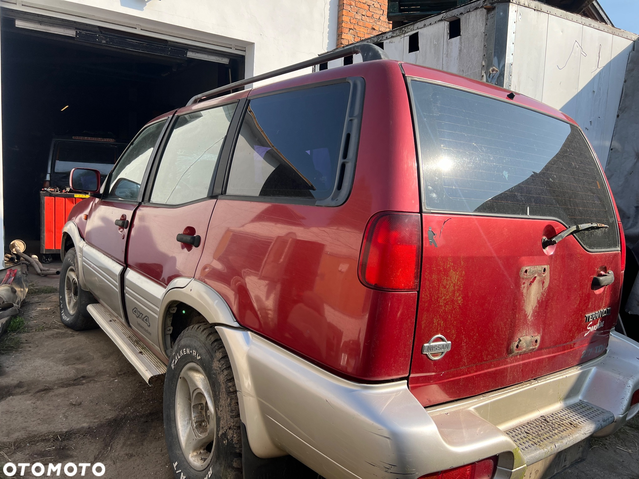 Kangur orurowanie przednie Nissan Terrano 2 - 4