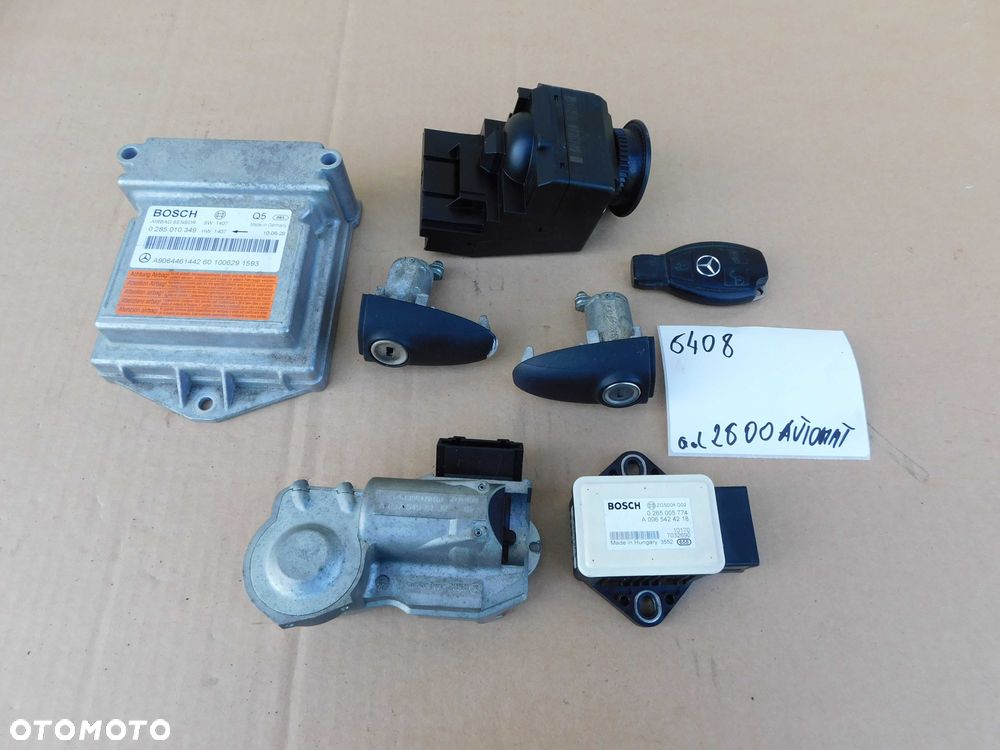 Stacyjka Kluczyk Rygiel Sprinter 906 A9065456408 Automat Zestaw OEM